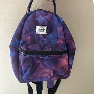 Herschel Purple and Blue Mini Backpack